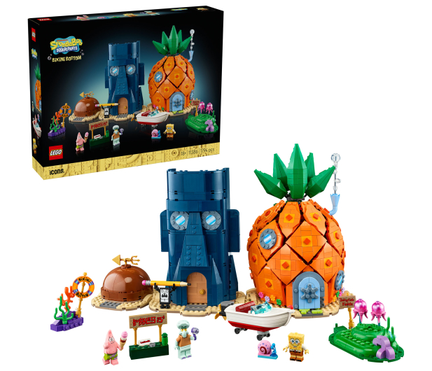 LEGO 11386 ICONS SpongeBob Kanciastoporty: Bikini Dolne - 1596587 - zdjęcie 2